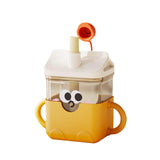 Maxbell Baby Starter Training Cup Cute Portable Water Cup for Infant to 12-18 Months Yellow