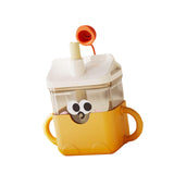 Maxbell Baby Starter Training Cup Cute Portable Water Cup for Infant to 12-18 Months Yellow