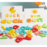 Maxbell Abc Learning Educational Toys Match Letter Spelling Games for Preschool Kids