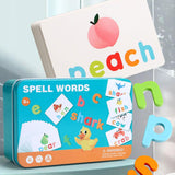 Maxbell Abc Learning Educational Toys Match Letter Spelling Games for Preschool Kids