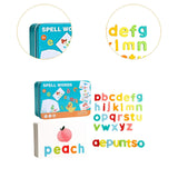 Maxbell Abc Learning Educational Toys Match Letter Spelling Games for Preschool Kids