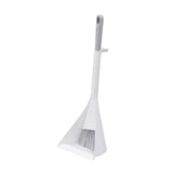 Maxbell Kids Broom Dustpan Set Cleaning Sweeping Play Toy for Preschoolers Boys Home Gray