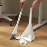 Maxbell Kids Broom Dustpan Set Cleaning Sweeping Play Toy for Preschoolers Boys Home Gray