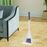 Maxbell Kids Broom Dustpan Set Cleaning Sweeping Play Toy for Preschoolers Boys Home Deep Gray