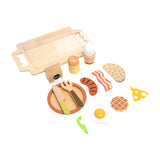 Maxbell Kitchen Toys Kitchen Accessories Wooden Toys for Kids Birthday Gift