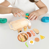 Maxbell Kitchen Toys Kitchen Accessories Wooden Toys for Kids Birthday Gift