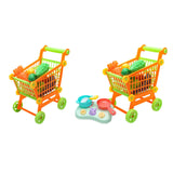 Maxbell Kids Shopping Cart Toys Fruit Vegetable for Girls Boys Preschoolers Children