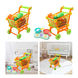 Maxbell Kids Shopping Cart Toys Fruit Vegetable for Girls Boys Preschoolers Children