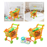 Maxbell Kids Shopping Cart Toys Fruit Vegetable for Girls Boys Preschoolers Children
