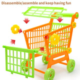 Maxbell Kids Shopping Cart Toys Fruit Vegetable for Girls Boys Preschoolers Children