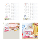 Maxbell Button Maker Machine Toys Badge Punch Press Kit for Children Boys Girls Kids Pink