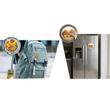 Maxbell Button Maker Machine Toys Badge Punch Press Kit for Children Boys Girls Kids Pink