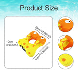 Maxbell Non Inflatable Float Underarm Rings Water Toy Water Waist Rings for Child Orange