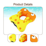 Maxbell Non Inflatable Float Underarm Rings Water Toy Water Waist Rings for Child Orange