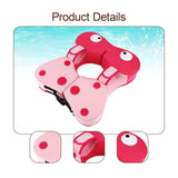 Maxbell Non Inflatable Float Underarm Rings Water Toy Water Waist Rings for Child Pink
