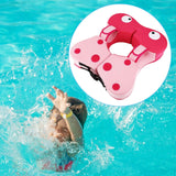 Maxbell Non Inflatable Float Underarm Rings Water Toy Water Waist Rings for Child Pink