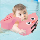 Maxbell Infants Swim Float Non Inflatable Buoy for Kids 6-72 Months for Bathtub Holiday Pink