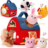 Maxbell Farm Animals Toys Baby Toys for for Kids 0-6 6-12 Months Girls Boys