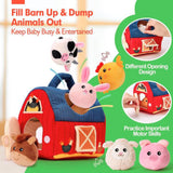 Maxbell Farm Animals Toys Baby Toys for for Kids 0-6 6-12 Months Girls Boys