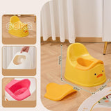 Maxbell Training Toilet Splash Guard Duck Potty Chair for Kids Girls Boys Yellow