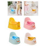 Maxbell Training Toilet Splash Guard Duck Potty Chair for Kids Girls Boys Yellow