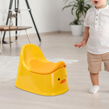 Maxbell Training Toilet Splash Guard Duck Potty Chair for Kids Girls Boys Yellow