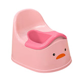 Maxbell Training Toilet Splash Guard Duck Potty Chair for Kids Girls Boys Pink
