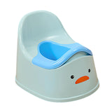 Maxbell Training Toilet Splash Guard Duck Potty Chair for Kids Girls Boys Blue