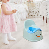 Maxbell Training Toilet Splash Guard Duck Potty Chair for Kids Girls Boys Blue