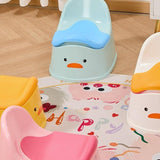 Maxbell Training Toilet Splash Guard Duck Potty Chair for Kids Girls Boys White