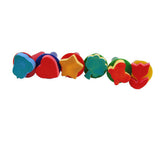 Maxbell 6x Paint Sponges for Kids Assorted Pattern Fun DIY Crafts Drawing Tools