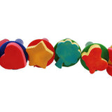 Maxbell 6x Paint Sponges for Kids Assorted Pattern Fun DIY Crafts Drawing Tools