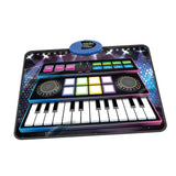 Maxbell Kids DJ Mixer Toy Versatile Educational Piano Mat for Birthday Gift