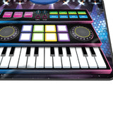 Maxbell Kids DJ Mixer Toy Versatile Educational Piano Mat for Birthday Gift
