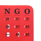 Maxbell 5 Pieces Bingo Game Cards Large Print Bingo Cardboard for Large Group Adults