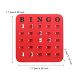 Maxbell 5 Pieces Bingo Game Cards Large Print Bingo Cardboard for Large Group Adults