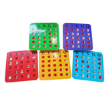 Maxbell 5 Pieces Bingo Game Cards Large Print Bingo Cardboard for Large Group Adults