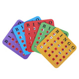 Maxbell 5 Pieces Bingo Game Cards Large Print Bingo Cardboard for Large Group Adults