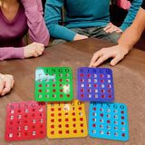 Maxbell 5 Pieces Bingo Game Cards Large Print Bingo Cardboard for Large Group Adults