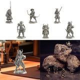 Maxbell Action Figure Display Ancient Collectible Statue for Home Display Decoration style A