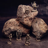 Maxbell Action Figure Display Ancient Collectible Statue for Home Display Decoration style A