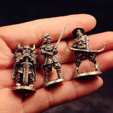 Maxbell Action Figure Display Ancient Collectible Statue for Home Display Decoration style F
