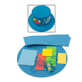 Maxbell Kids DIY Hat Material Kit Handicrafts Kindergarten Activities Hat Making Kit Blue