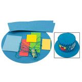 Maxbell Kids DIY Hat Material Kit Handicrafts Kindergarten Activities Hat Making Kit Blue