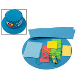 Maxbell Kids DIY Hat Material Kit Handicrafts Kindergarten Activities Hat Making Kit Blue