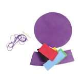 Maxbell Kids DIY Hat Material Kit Handicrafts Kindergarten Activities Hat Making Kit Purple
