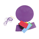 Maxbell Kids DIY Hat Material Kit Handicrafts Kindergarten Activities Hat Making Kit Purple