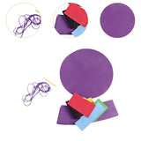 Maxbell Kids DIY Hat Material Kit Handicrafts Kindergarten Activities Hat Making Kit Purple