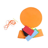 Maxbell Kids DIY Hat Material Kit Handicrafts Kindergarten Activities Hat Making Kit Orange