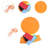 Maxbell Kids DIY Hat Material Kit Handicrafts Kindergarten Activities Hat Making Kit Orange